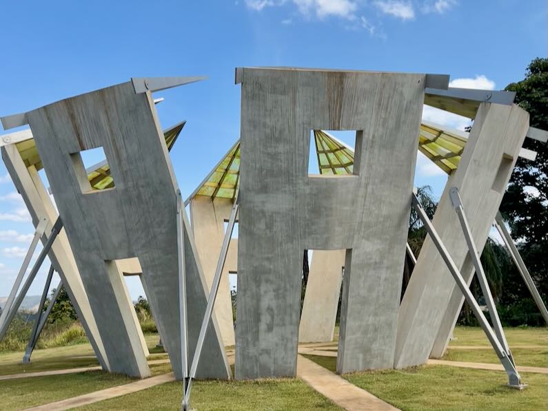 Inhotim Museum exhibit in Minas Gerais